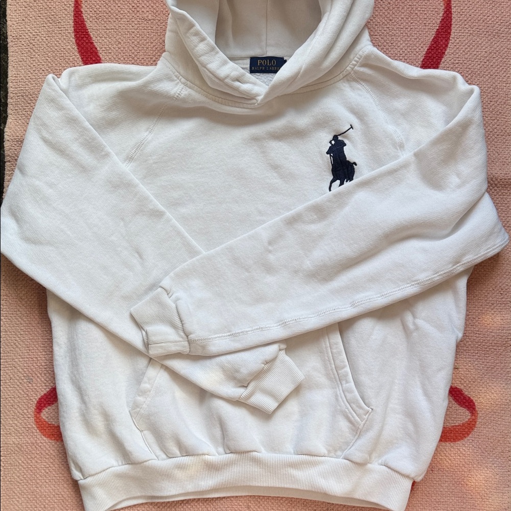 Polo by Ralph Lauren Classic White Hoodie